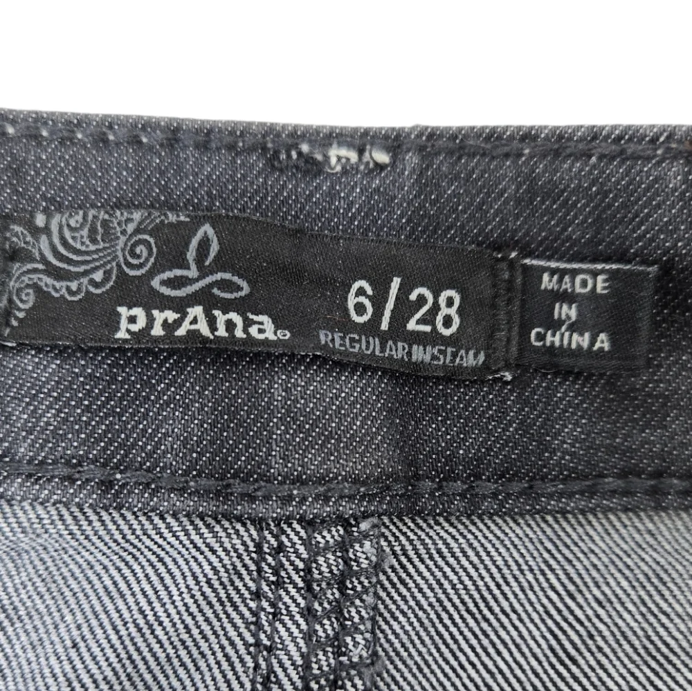 Prana Kayla Black Slim Fit Jeans